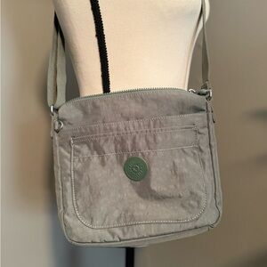 Kipling Crossbody Bag in Sage Green Lnwot. Adjustable strap.